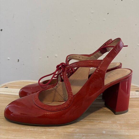 Mary-Jane heels in patent leather - Picture 1 of 6